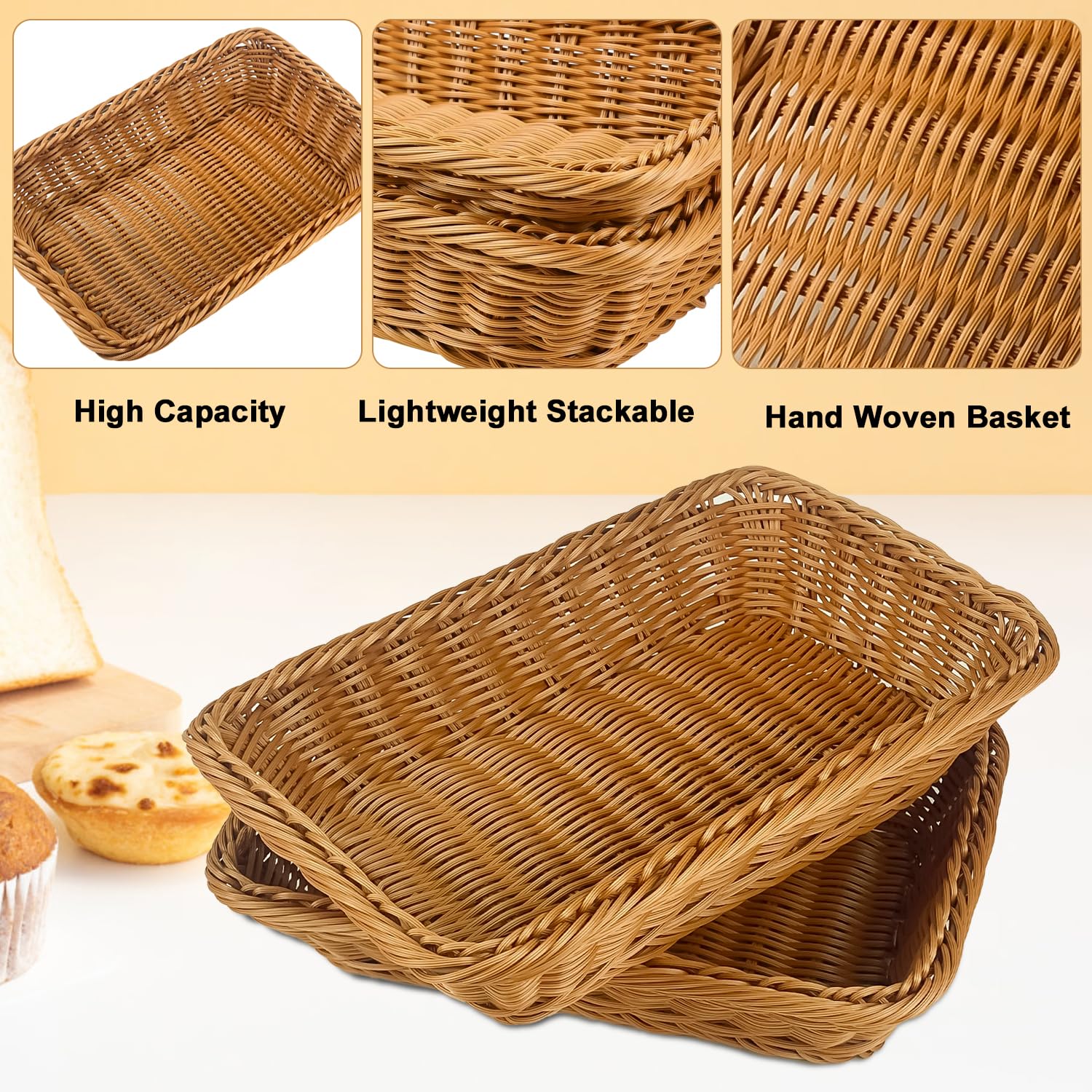 Fulhdedi serving basket rim detail highlighting reinforced edges.