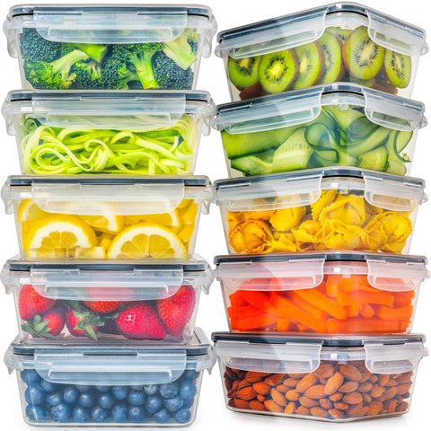 Fullstar 20-piece container set for meal prep and portion control