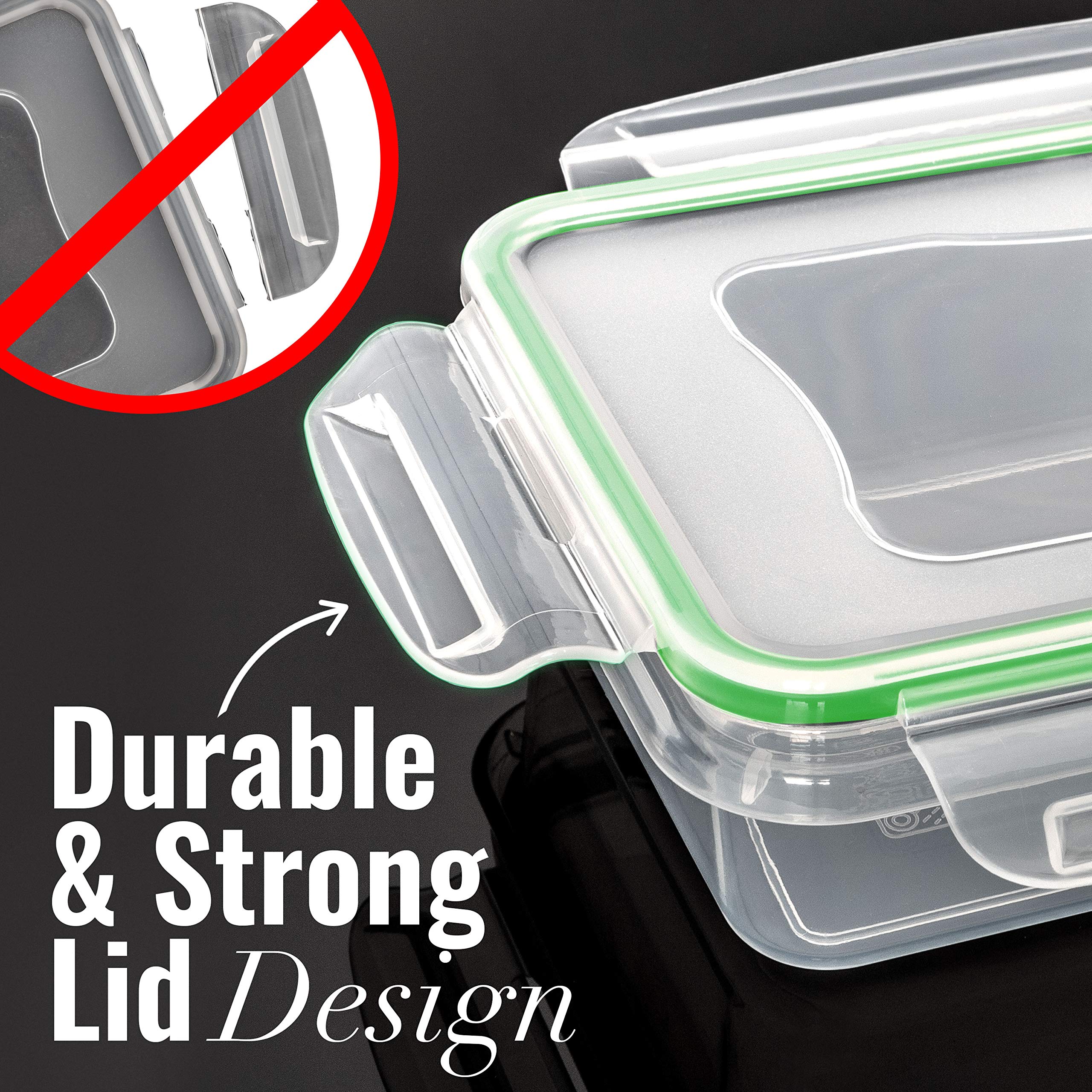 Fullstar 23-6oz round containers with lids ideal for sauces and snacks