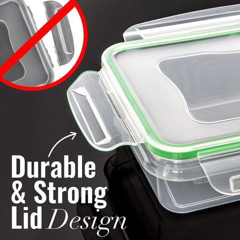 Fullstar 23-6oz round containers with lids ideal for sauces and snacks