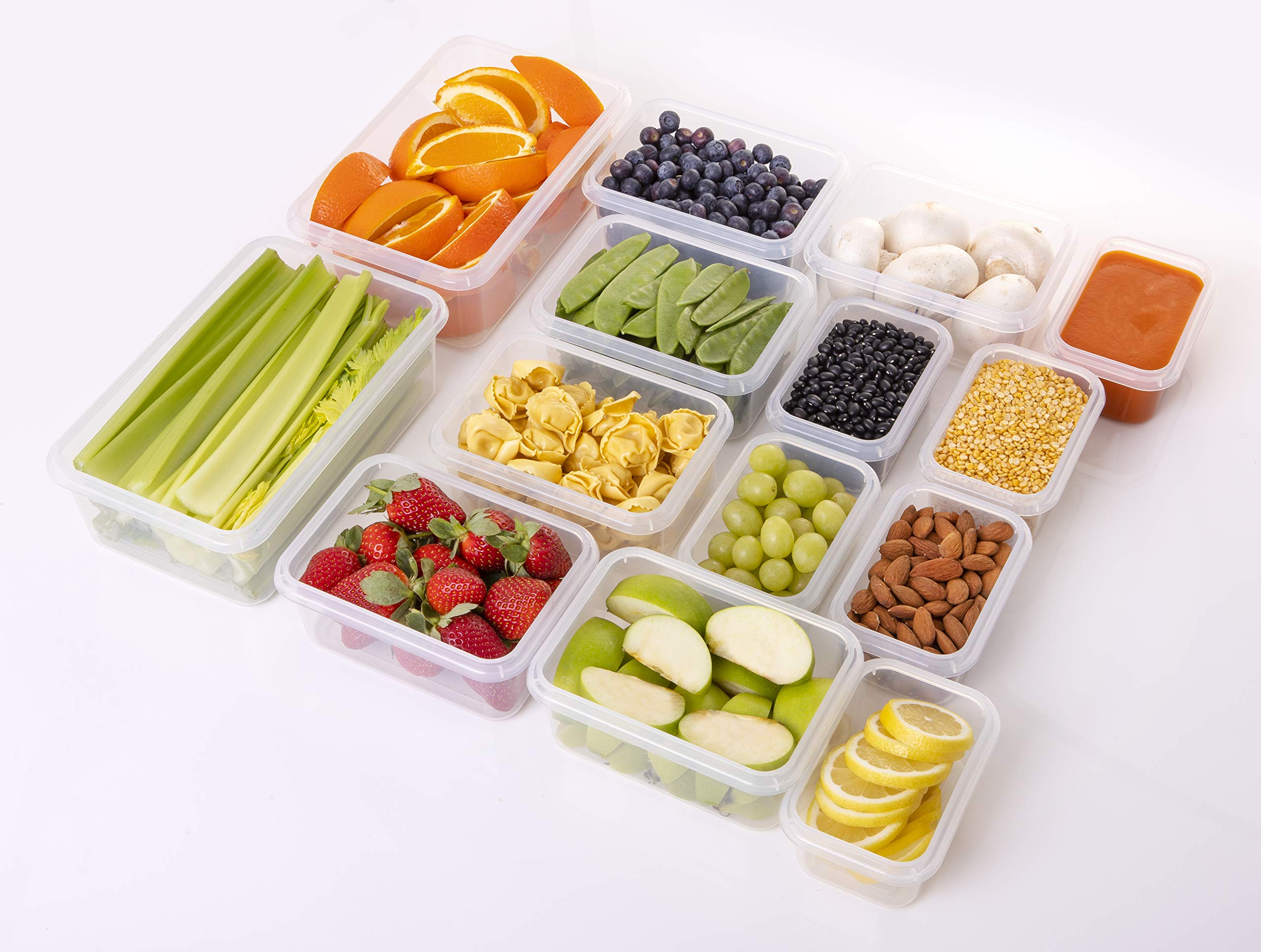 Fullstar 25 oz containers perfect for single servings and lunches.