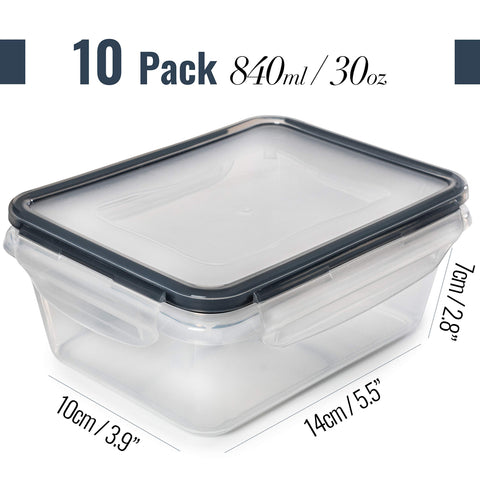 Fullstar airtight 4-hinge lids seal leaks during transport