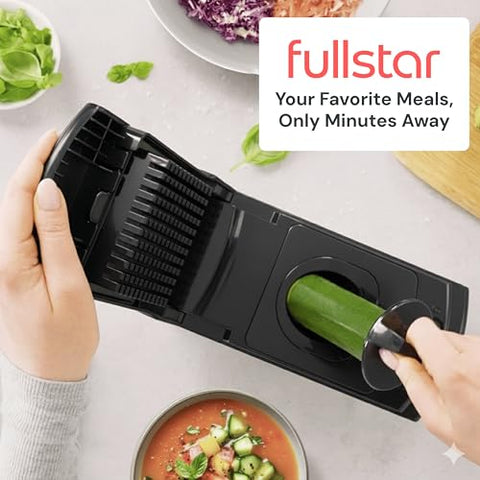 Fullstar all-in-one kitchen gadget saves time and space in your kitchen.