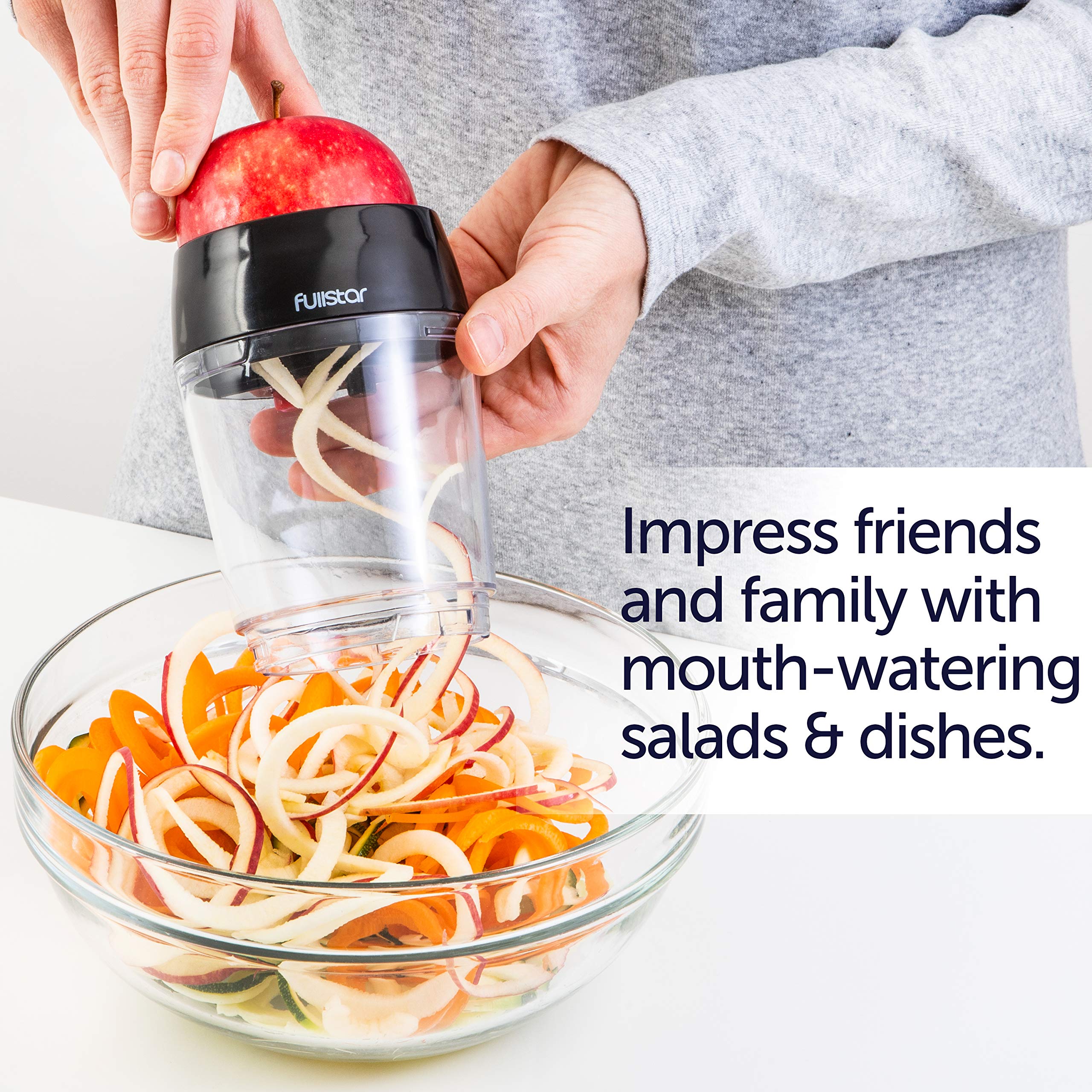 Fullstar BPA-free materials for safe, everyday vegetable prep.