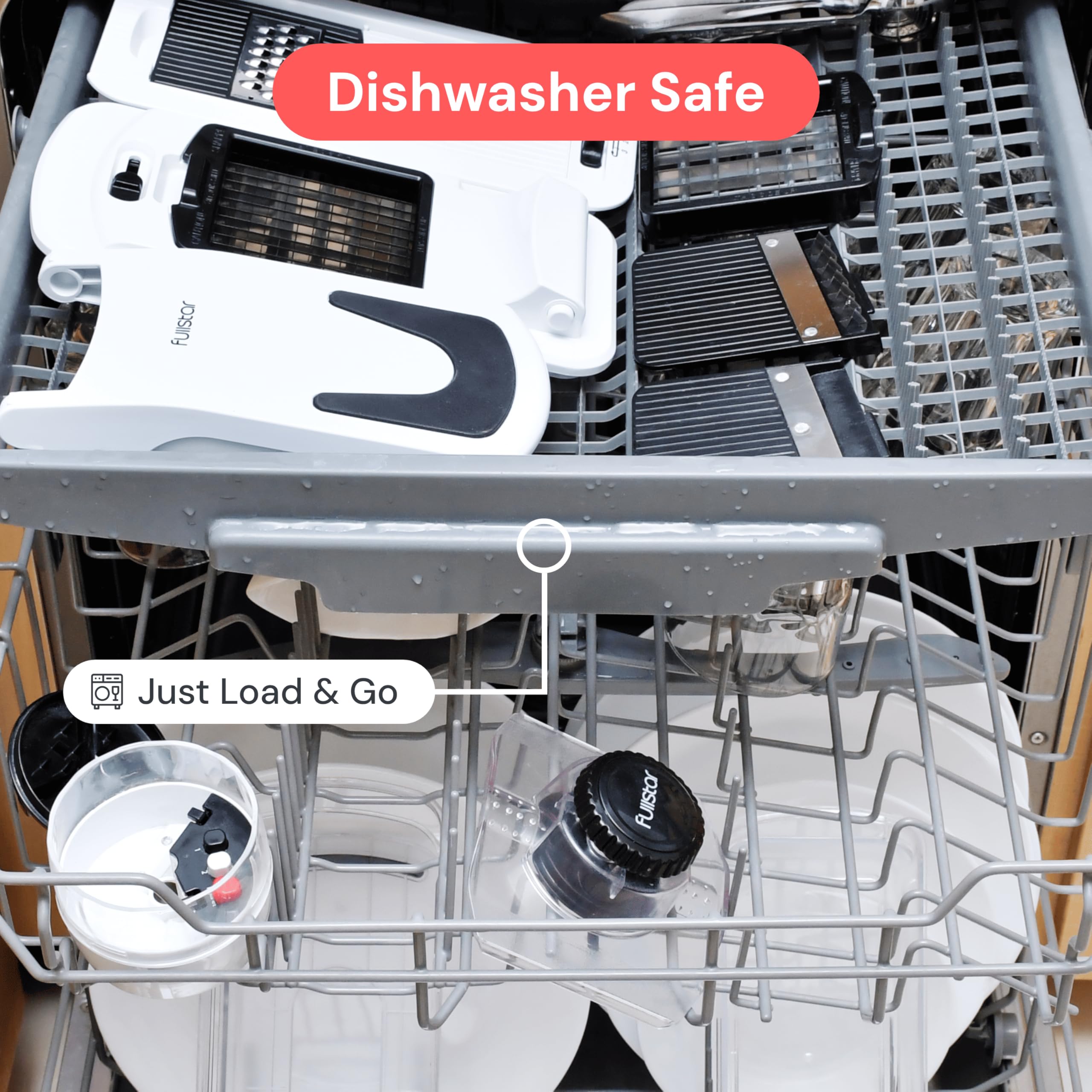 Fullstar cleaning brush included for easy maintenance