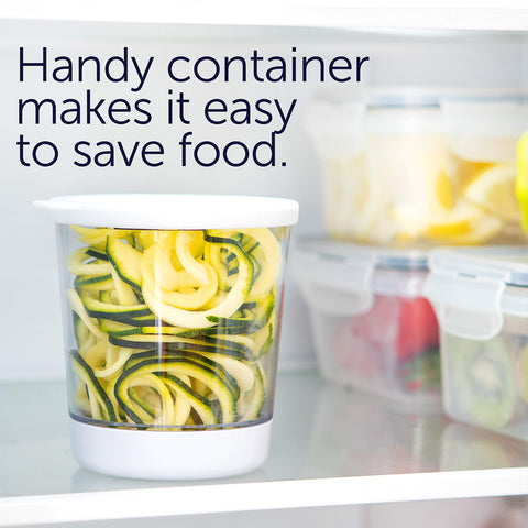 Fullstar compact design stores easily in a kitchen drawer.