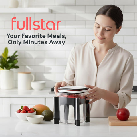 Fullstar Compact Design Fits Busy Kitchen Counters.