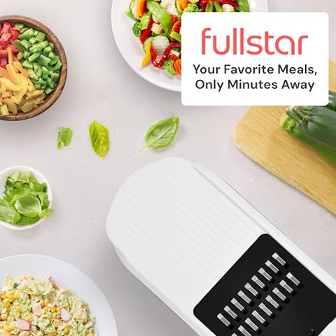 Fullstar compact storage fits neatly in small kitchens.