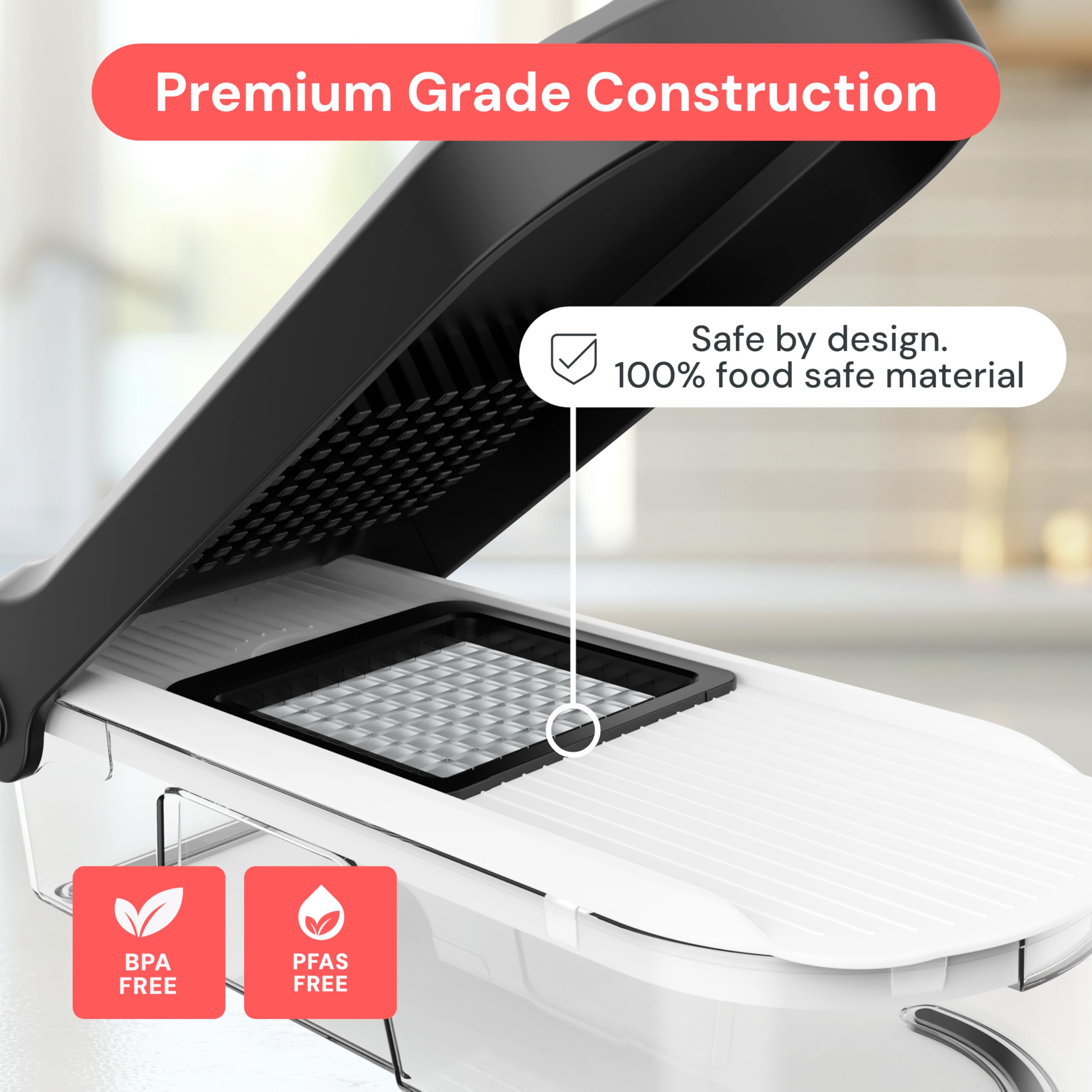 Fullstar dishwasher-safe design simplifies cleanup after meal prep