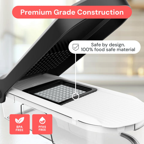 Fullstar dishwasher-safe design simplifies cleanup after meal prep