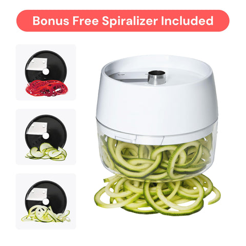 Fullstar dishwasher-safe top rack parts for easy cleanup