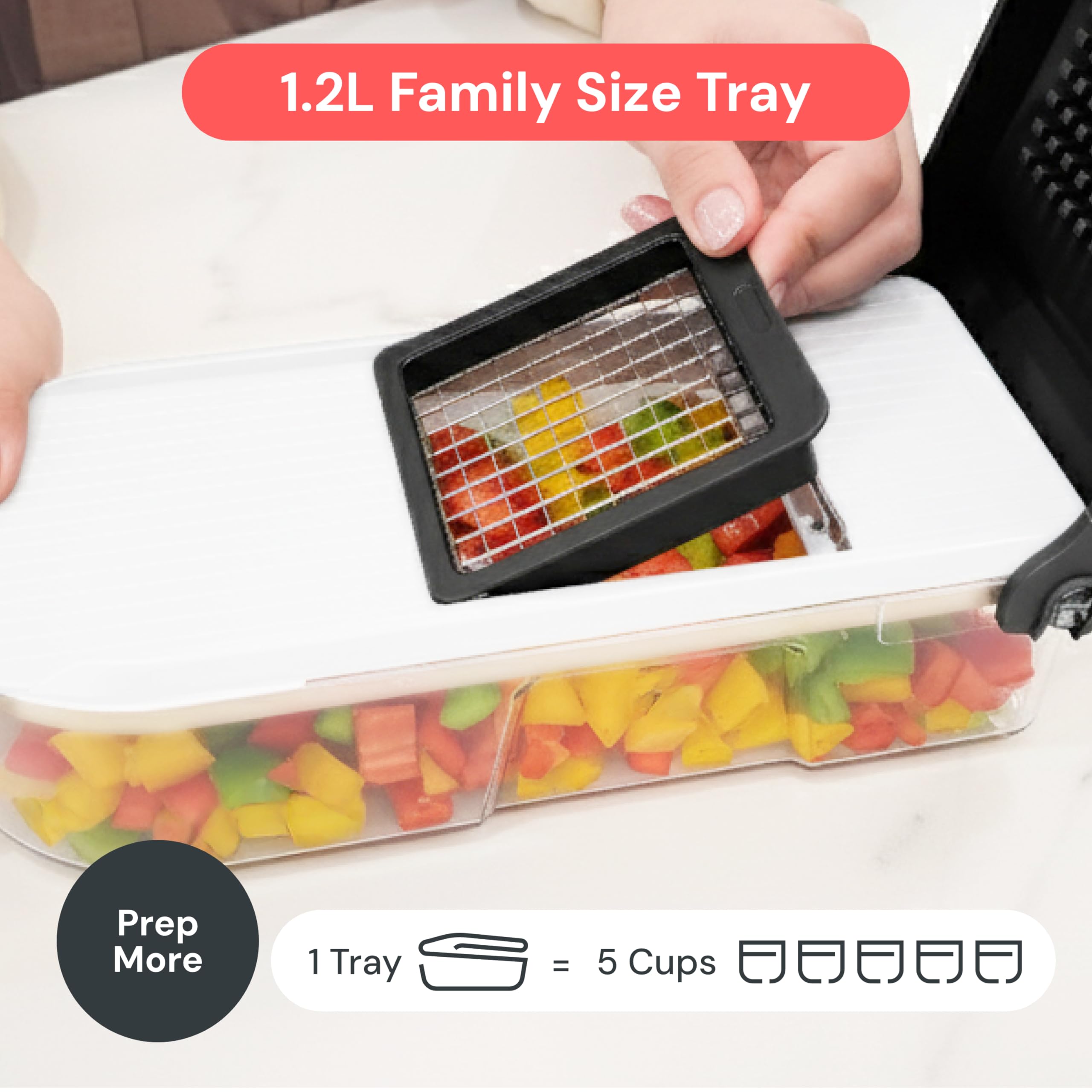 Fullstar durable ABS plastic body resists cracking with heavy use