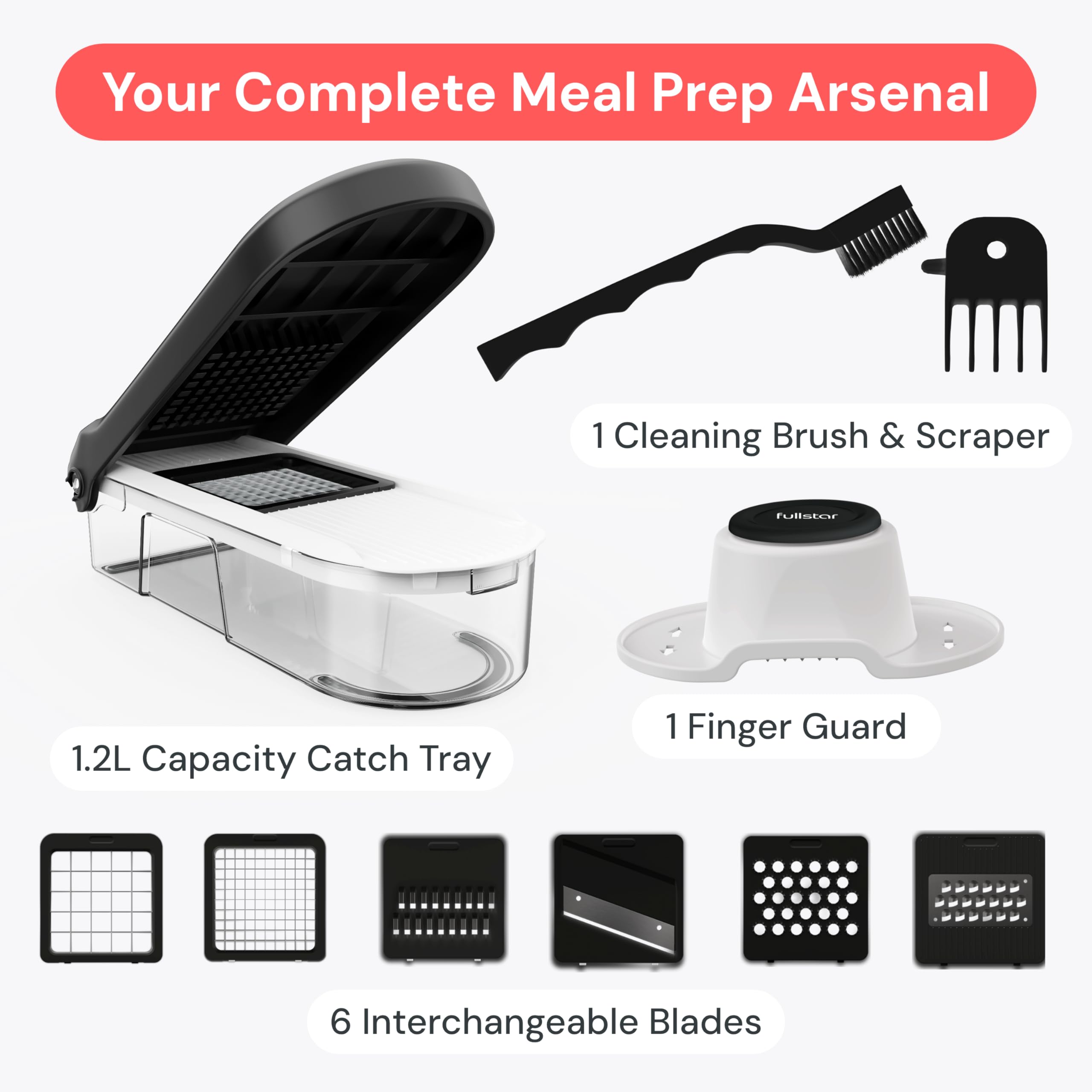 Fullstar easy-meal-prep setup speeds daily cooking tasks
