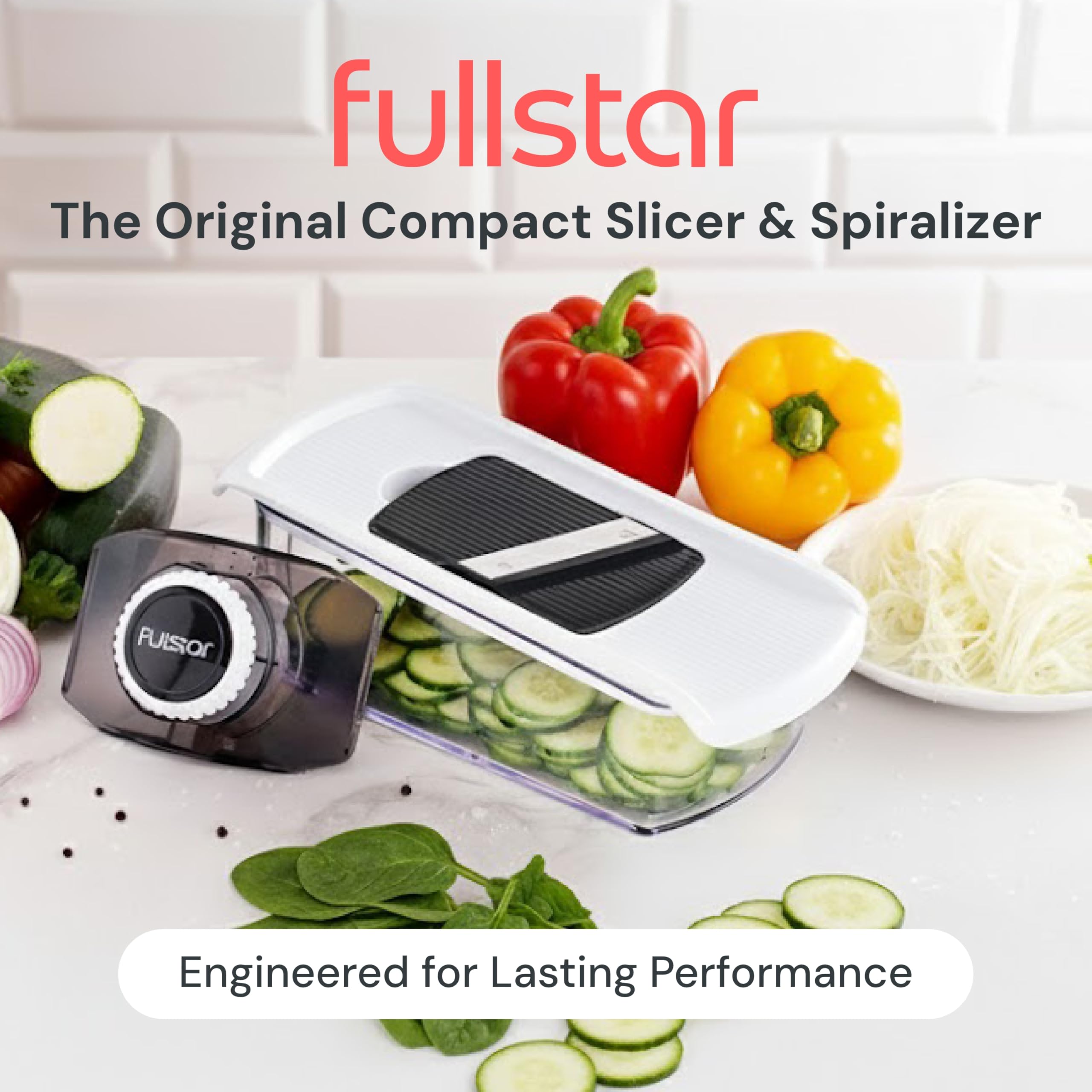 Fullstar mandoline blades collection for precise slicing and grating tasks.