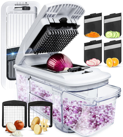 Fullstar mandoline slicer assembly shown for quick setup and versatile slicing