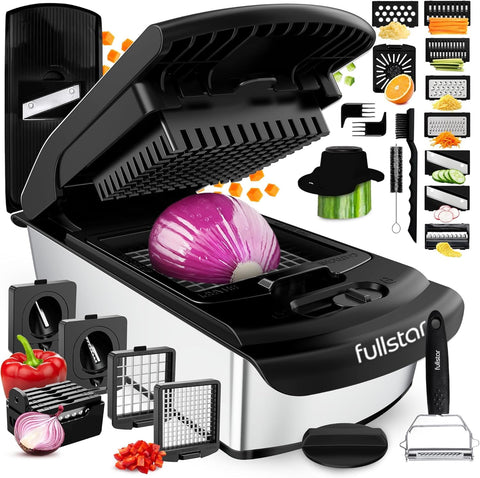 Fullstar The Original Pro Chopper broad view highlights quick, efficient meal prep.