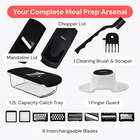 Compact storage design fits in small kitchens.