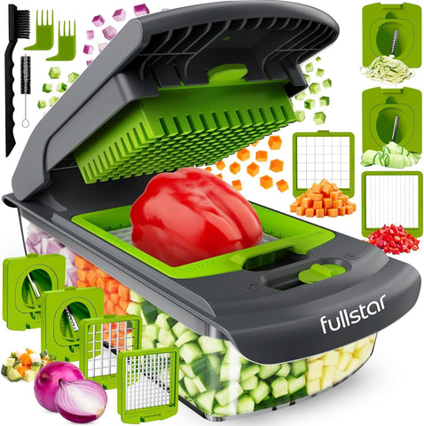 Fullstar Original Pro Chopper dices potatoes quickly for weeknight meals