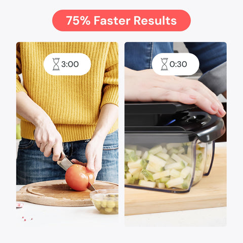 Fullstar Chopper spiralizer function for veggie noodles.