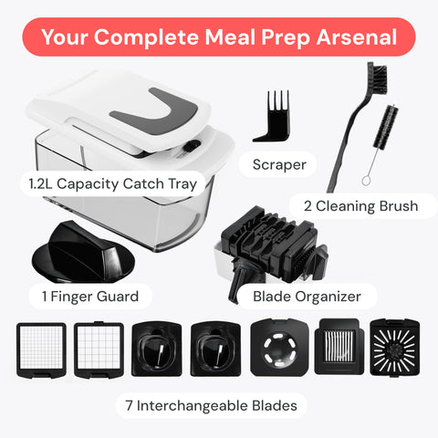 Fullstar Pro Chopper non-slip base supports stable use on any countertop
