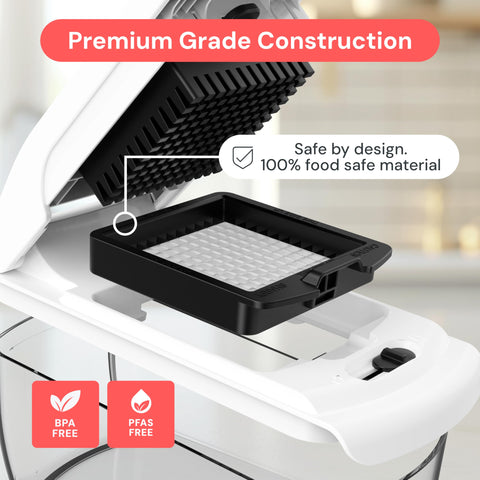 Fullstar Pro Chopper spiralizer attachment for versatile veggie ribbons