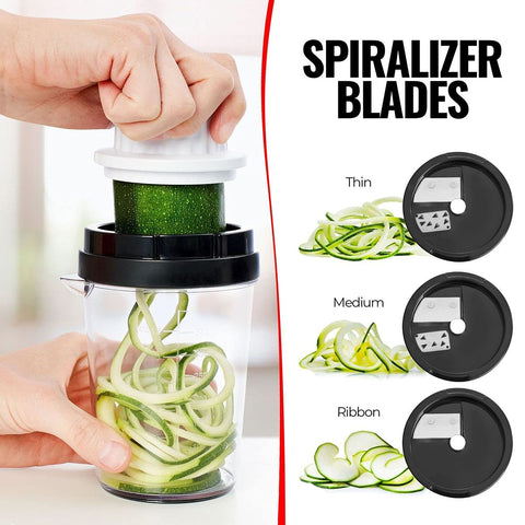 Fullstar removable catch container for mess-free slicing.