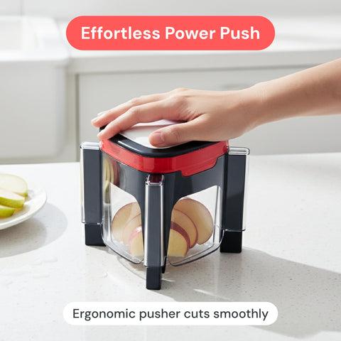 Fullstar Includes Two Attachments for apples, bananas, and berries prep.