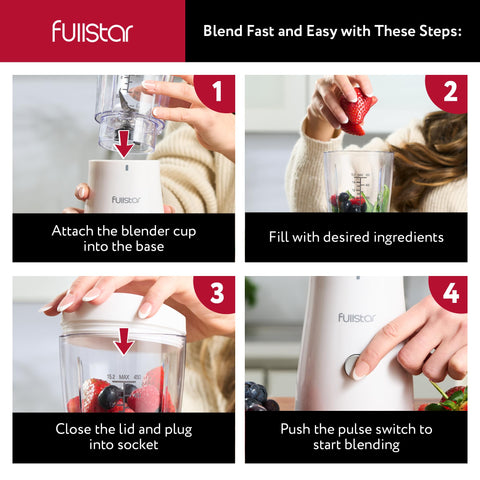 Fullstar UL-certified blender supports safety and quality.