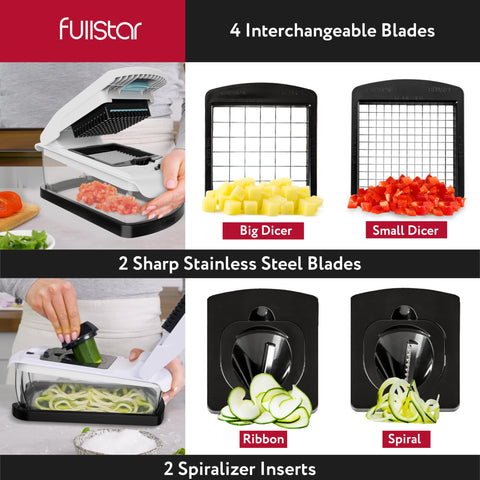 Fullstar chopper anti-slip bumper keeps the surface stable during chopping
