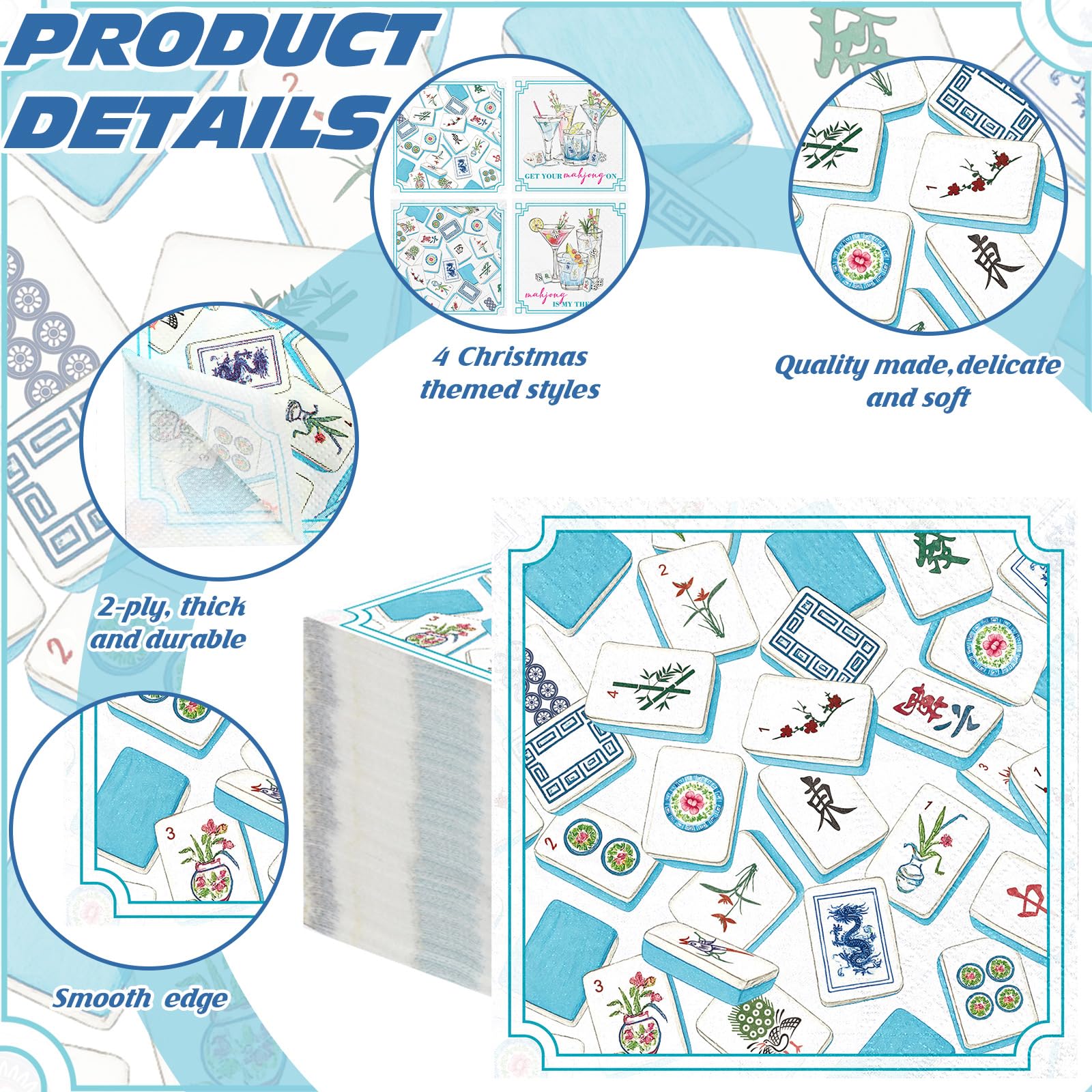 Fulmoon 200-piece napkins pack provides ample supply for guests at events