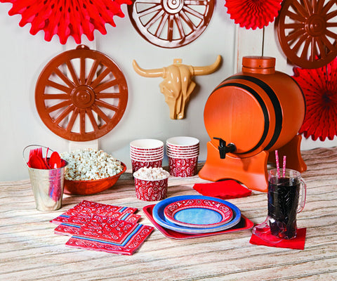 Fun Express photo prop western theme cups for themed shoots.