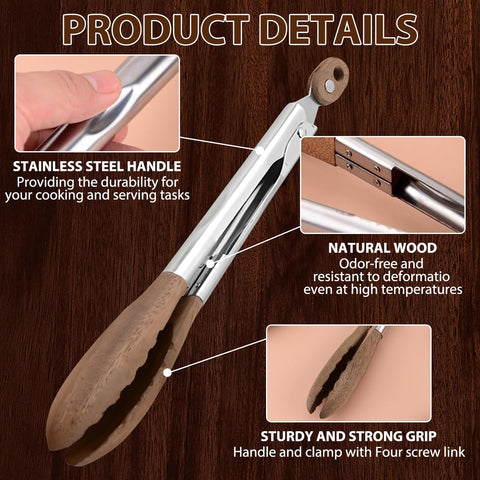 FunApricity ergonomic non-slip handle for comfortable flipping