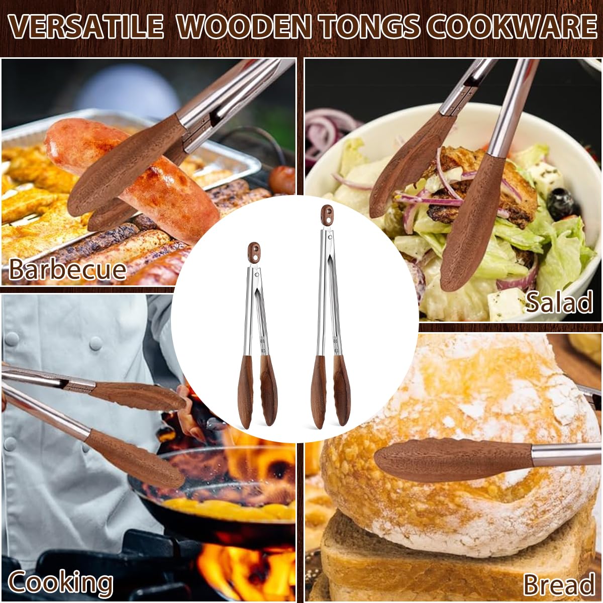 FunApricity locking mechanism keeps tongs closed for compact storage