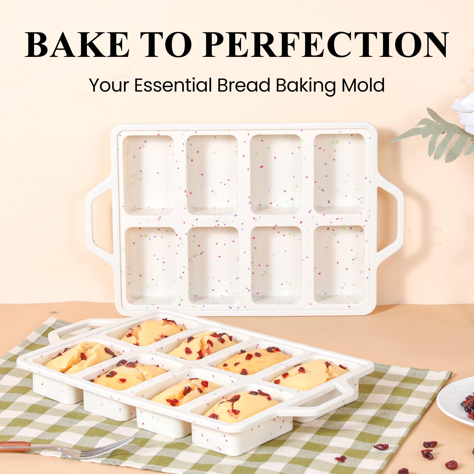 FUNBAKY oven-safe silicone pan for safe, convenient multi-use baking.