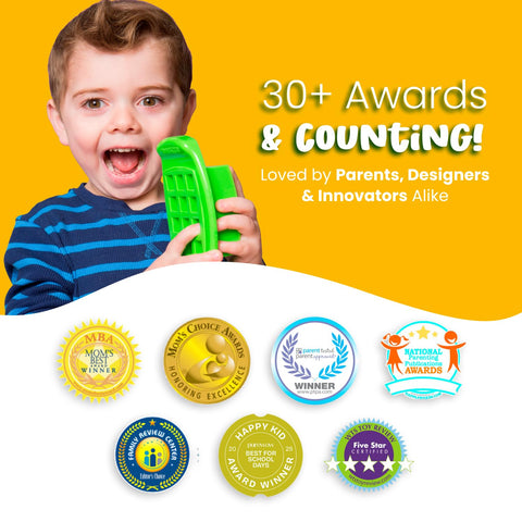 FunBites BPA-free durable material stands up to daily use
