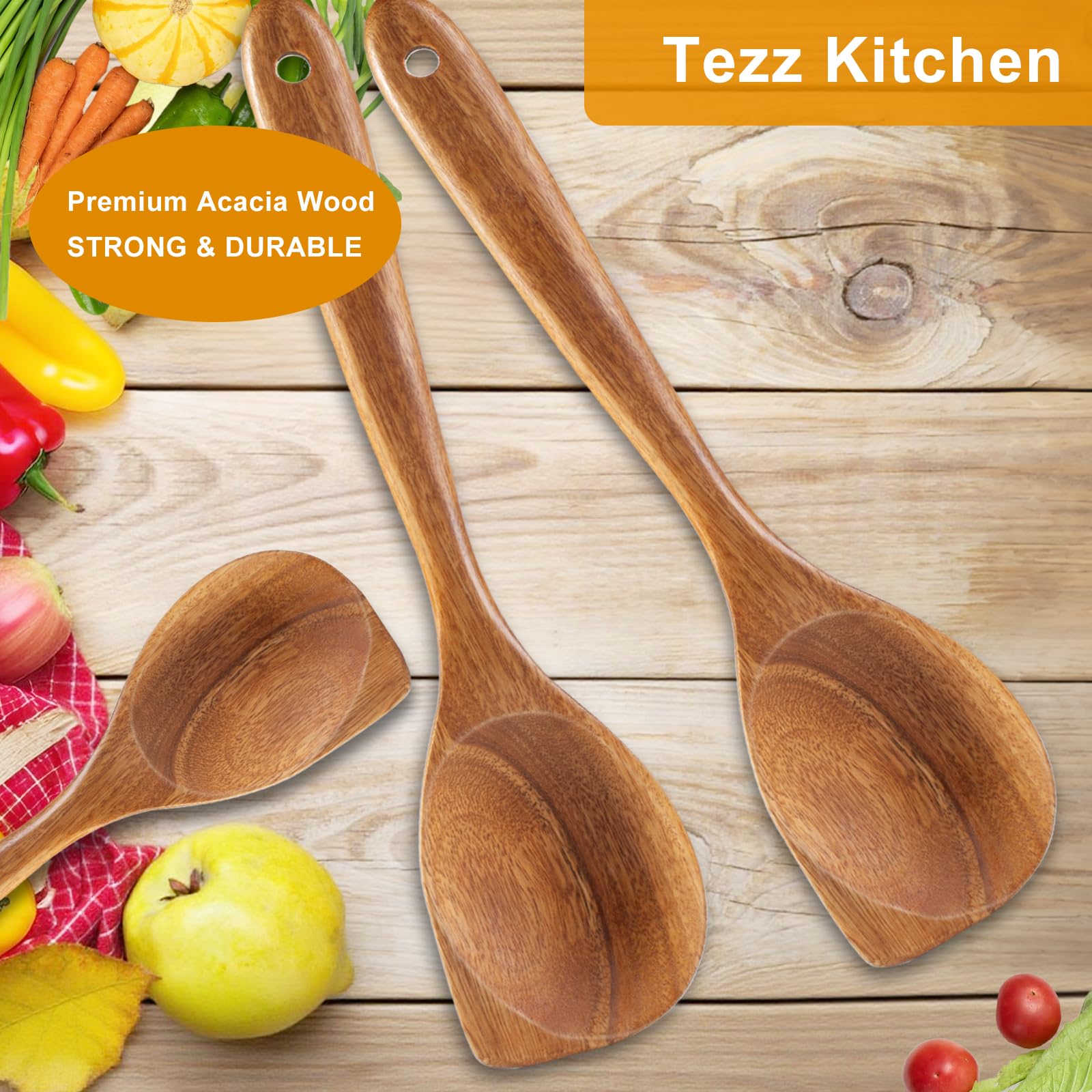 Food-safe oil finish on FunCee spoon for clean, plastic-free cooking.