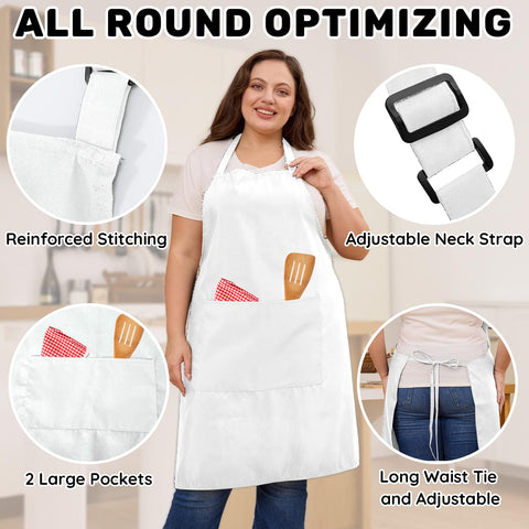 FunChaos machine washable apron for simple, quick cleaning after use.