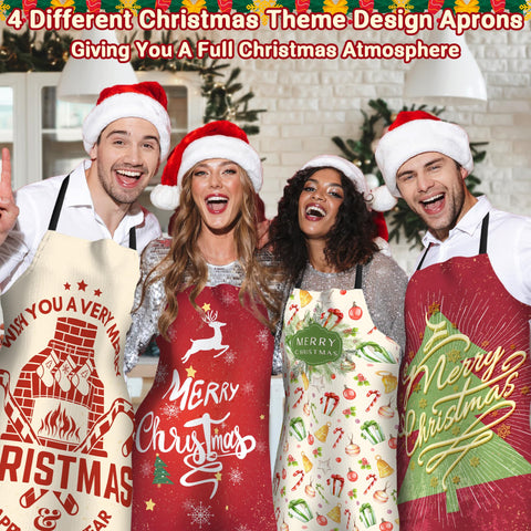 FunChaos waterproof polyester apron fabric protects clothes while cooking
