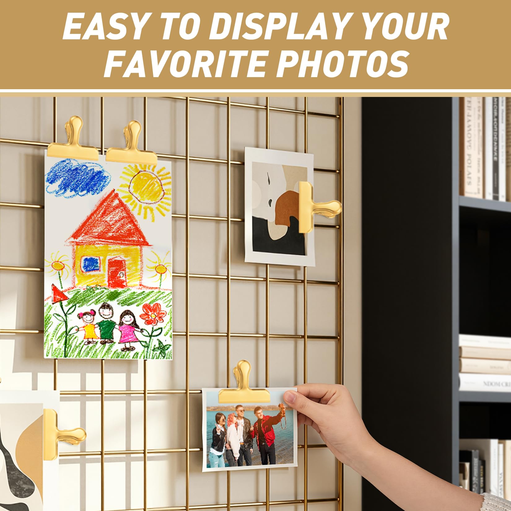 Funfery durable kitchen clip enhances pantry organization and food storage.