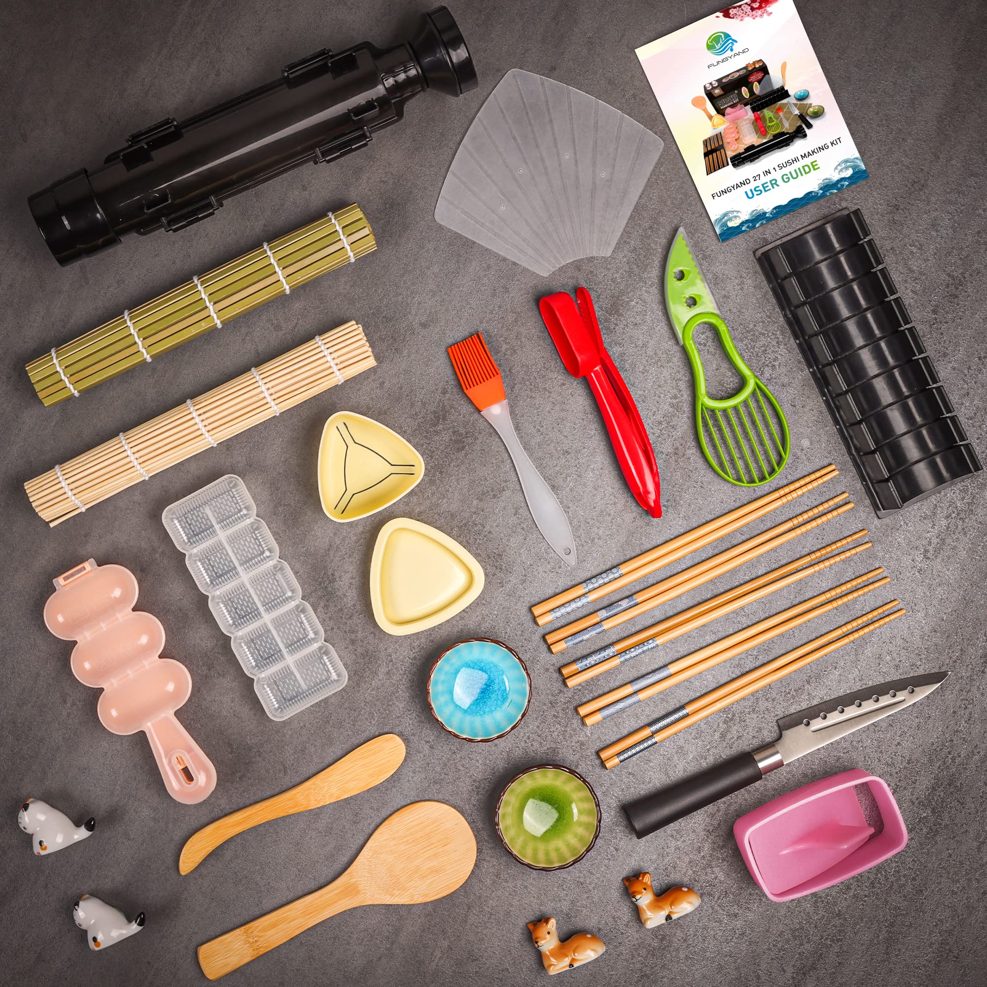 FUNGYAND Chopsticks Rests enhance dining presentation and access