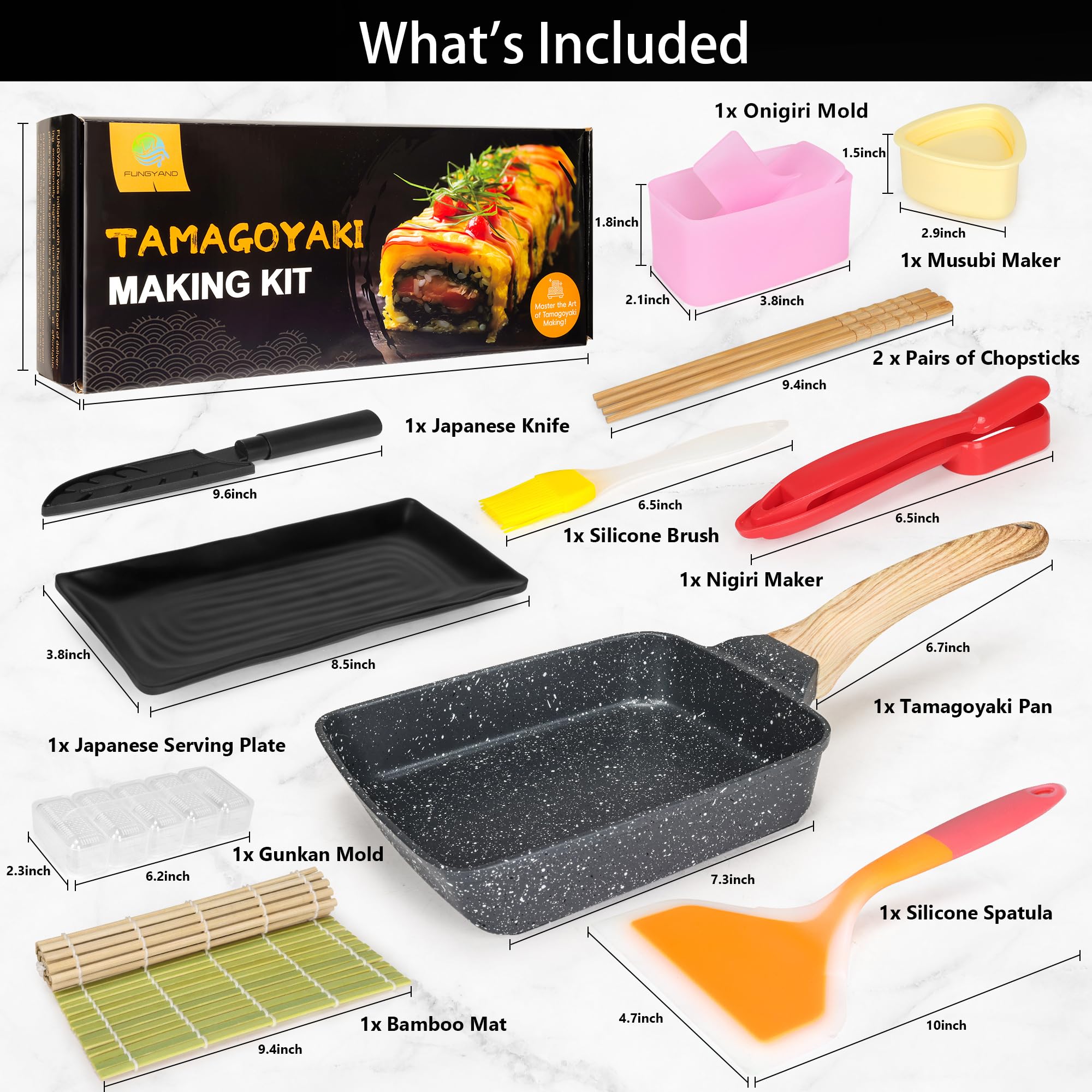 FUNGYAND silicone spatula, heat resistant for safe nonstick cooking.