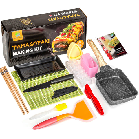 FUNGYAND Tamagoyaki main pan for even heat and fluffy omelets.