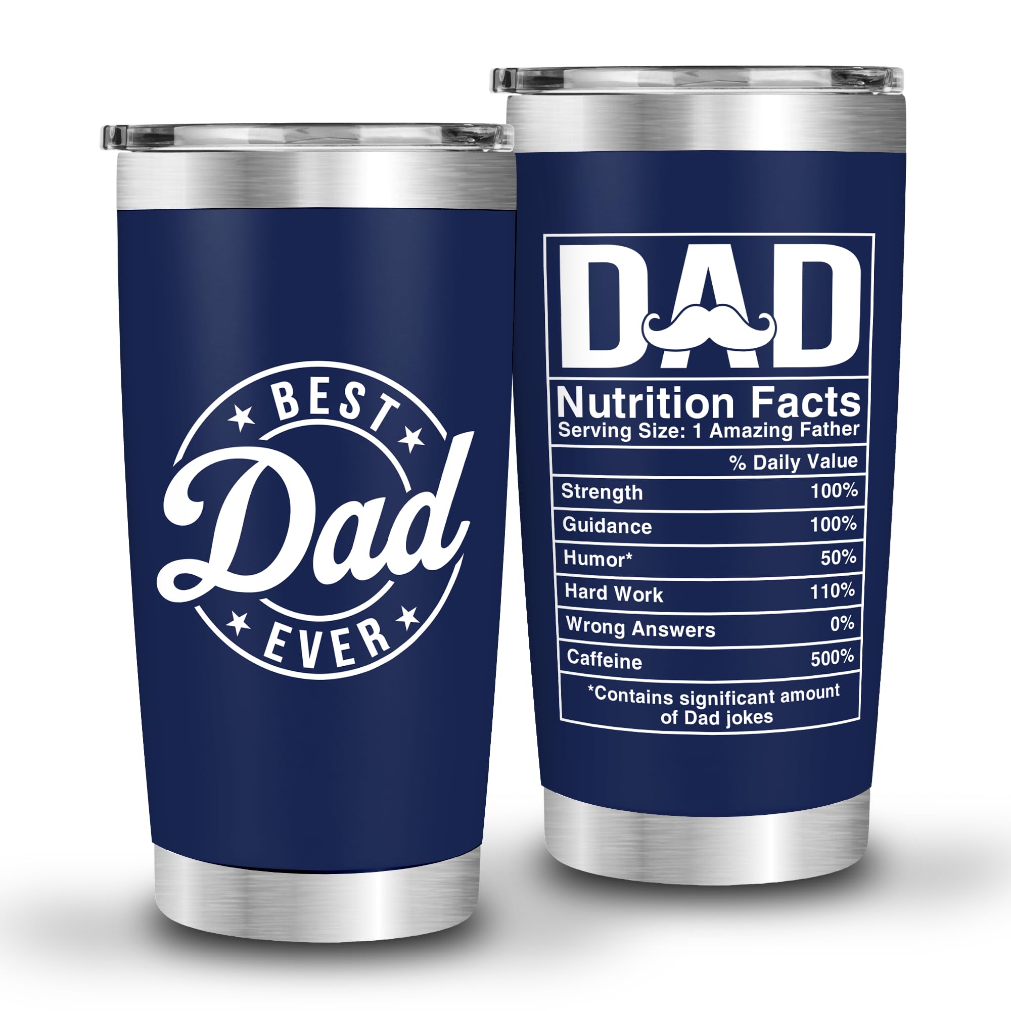FUNITZ Best Dad Ever 20oz tumbler keeps coffee hot on the go