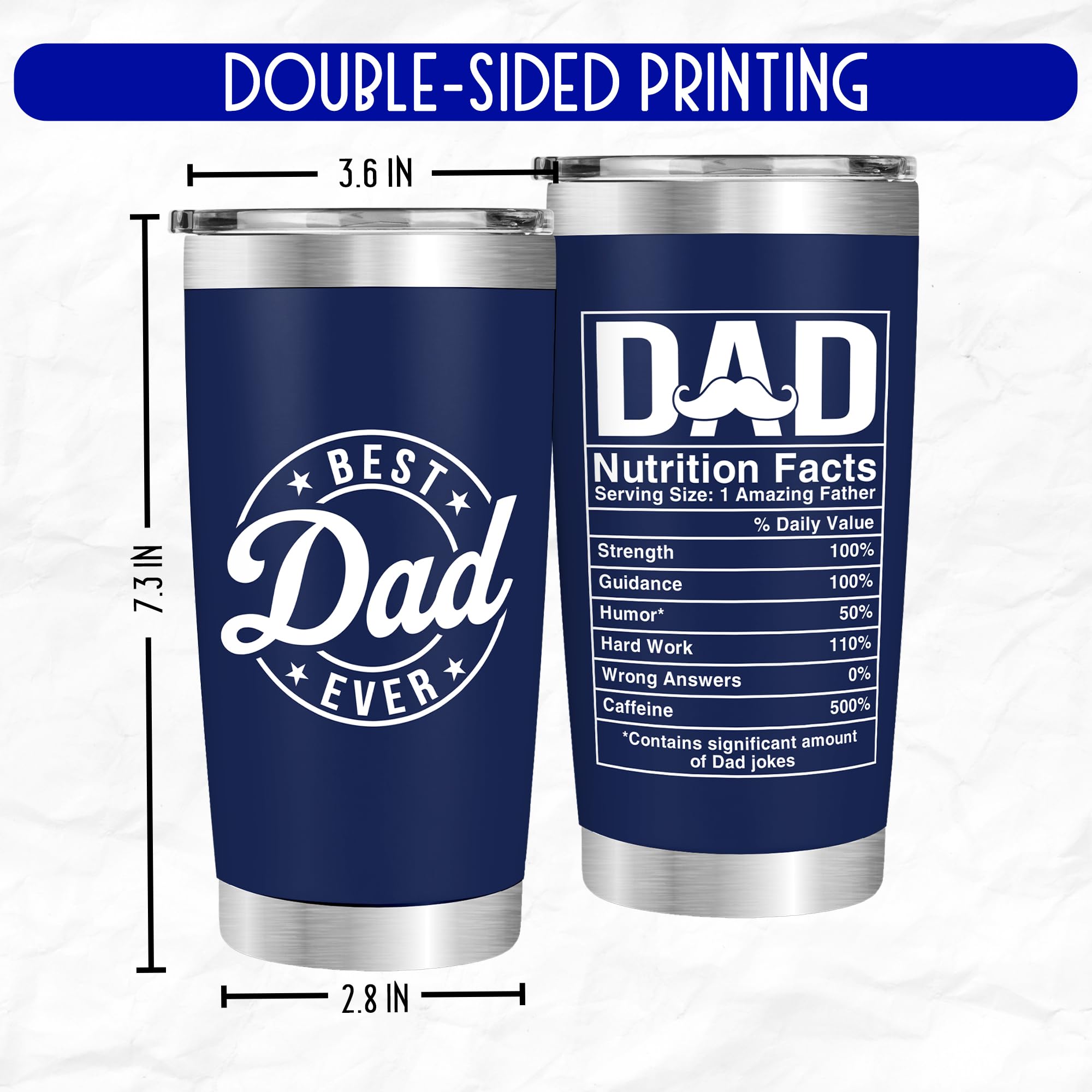 FUNITZ Christmas gift for dad tumbler is a thoughtful winter present