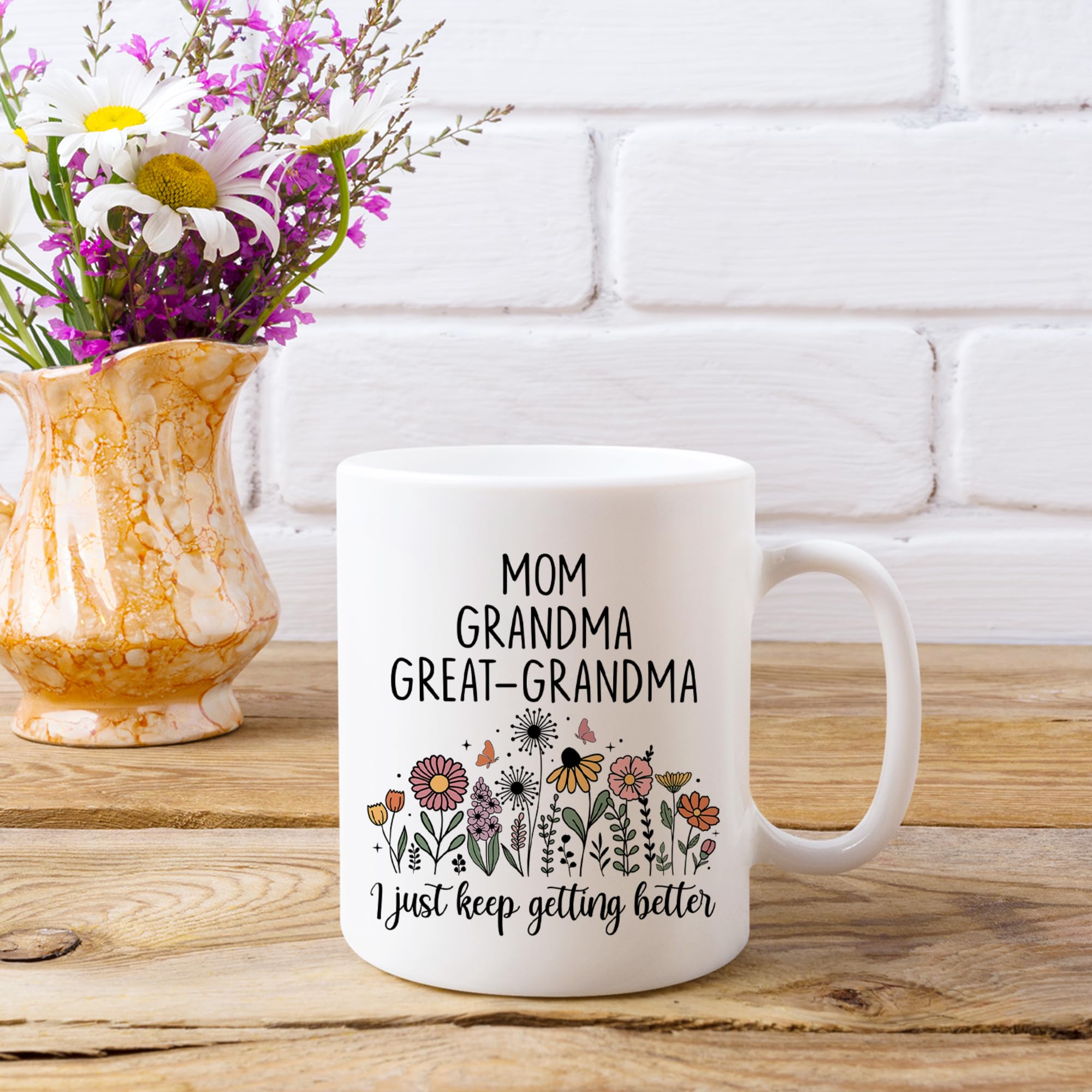 FUNITZ Great Grandma mug featuring seasonal design for holiday charm