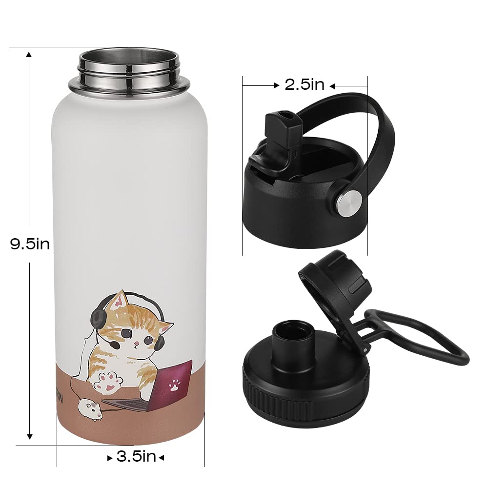 Funkrin bottle features matte coating for secure, non-slip grip.