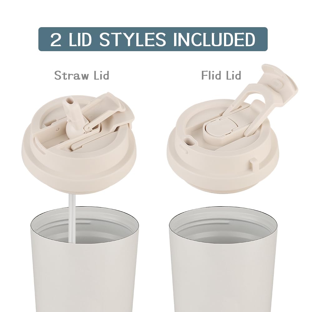Funkrin double wall vacuum insulation keeps beverages hot or cold for hours.