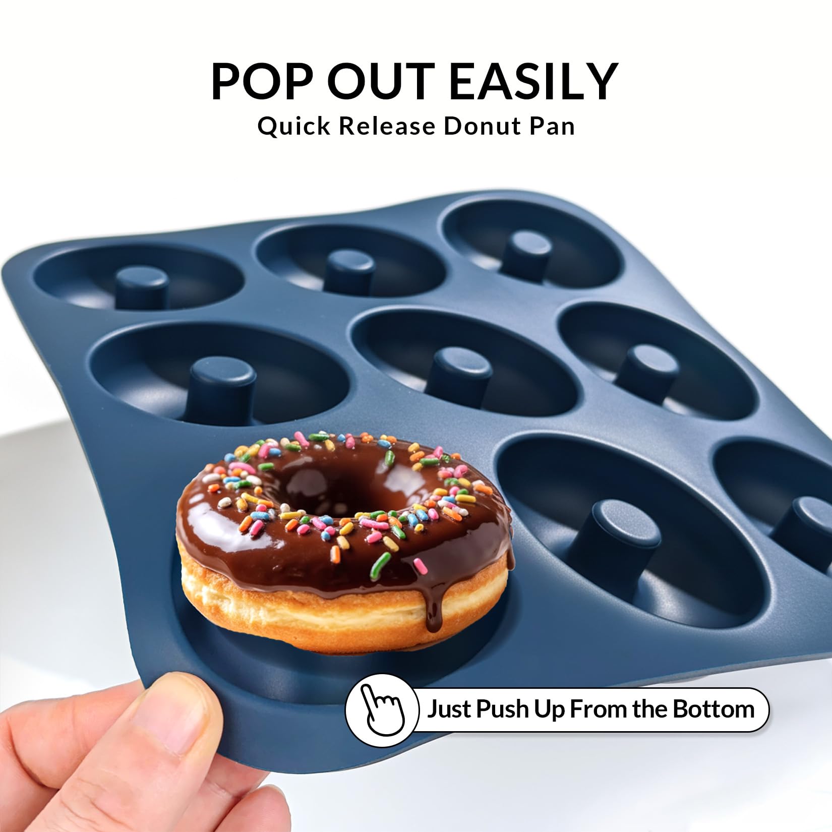 FUNLAVIE BPA-free silicone molds safe for family baking