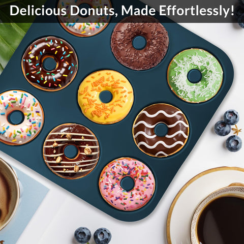 FUNLAVIE dishwasher safe donut pan for simple cleanup