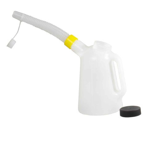 Funnel King 1L container top lid keeps debris out for cleaner storage